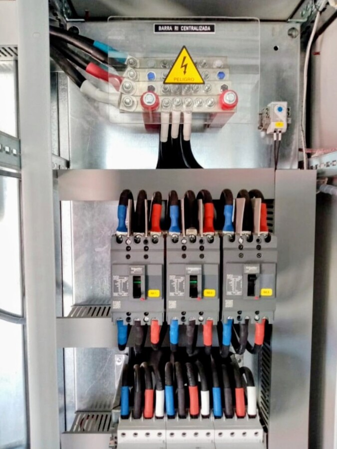 Tablero de potencia MCCB